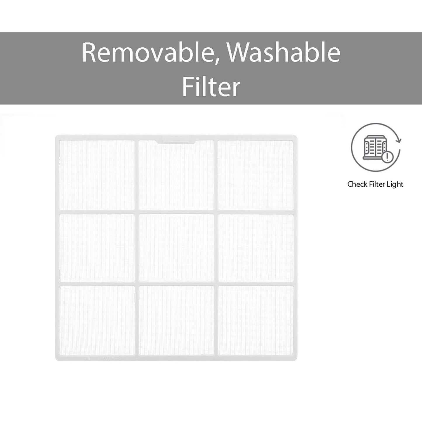 LG LW1223HR 12200 BTU Window Air Conditioner with 570 Square Feet Coverage, Quiet Operation, and LED Display (White)