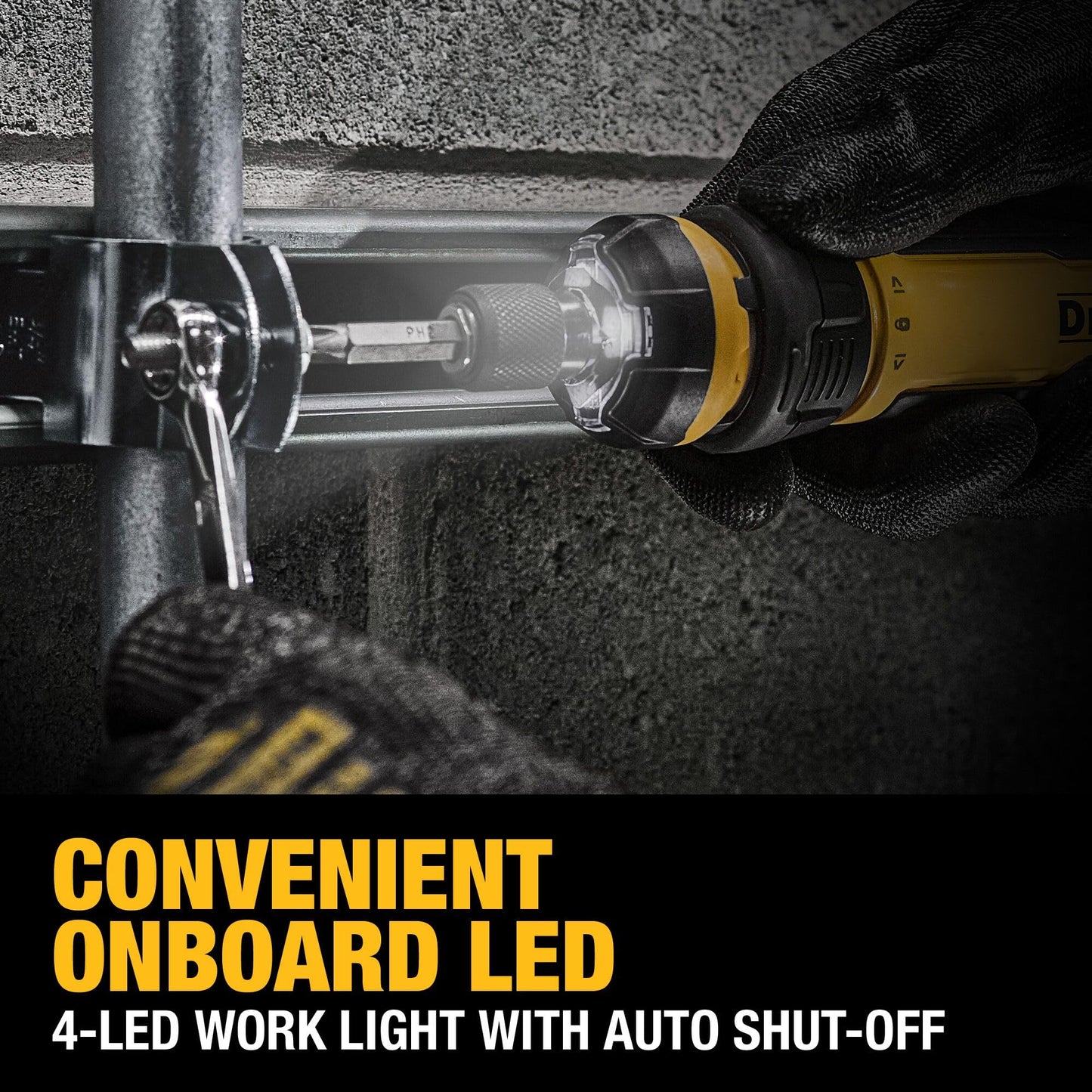 DEWALT Cordless Screwdriver USB Rechargeable with FLEXDRIVE Control and Screwdriver Bit Set, Electric Screwdriver Cordless with LED Light (DWHT66719)