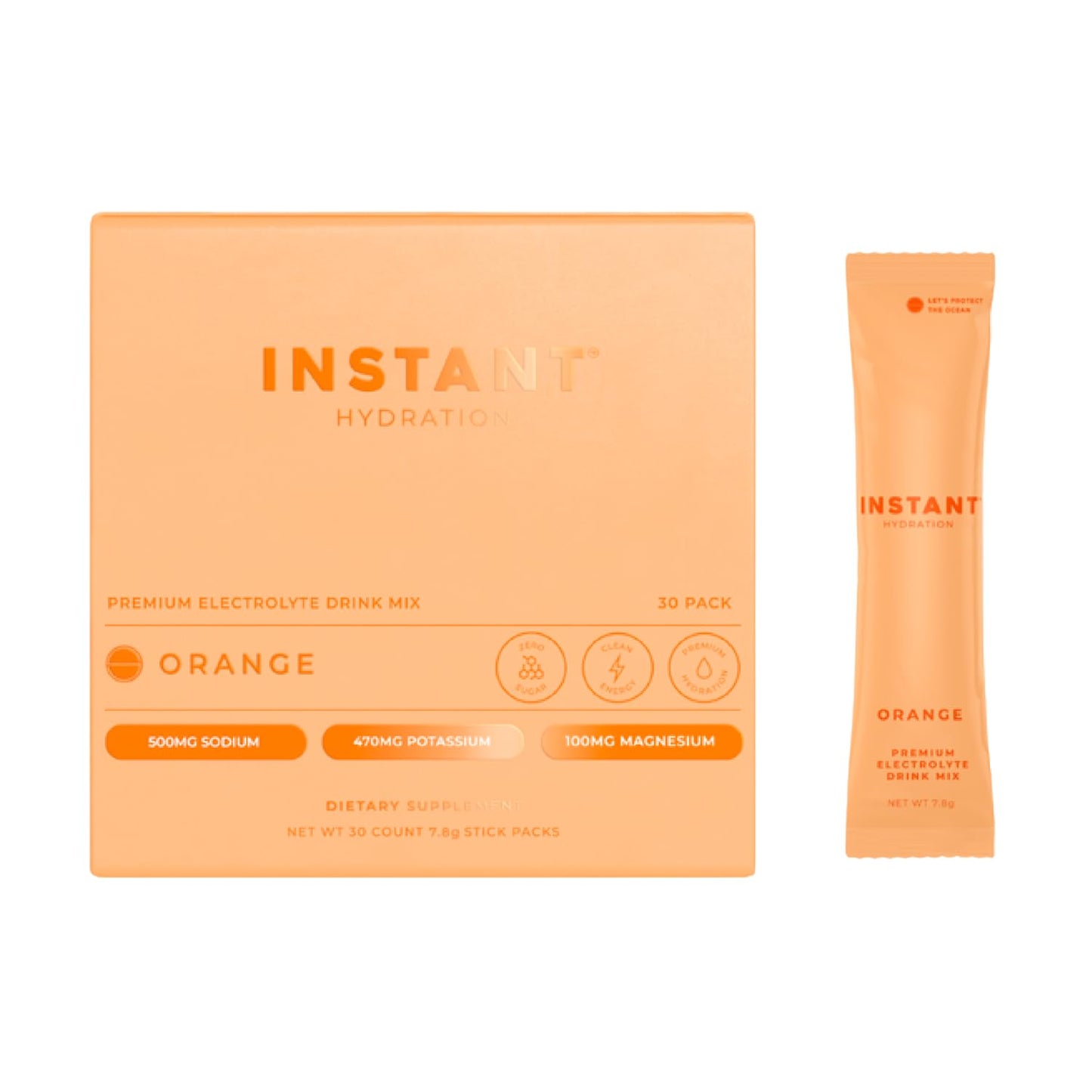 Instant Hydration Electrolytes Powder Packets - Premium NSF Certified - Keto, Vegan, Gluten-Free, Non-GMO - Boost Recovery, Brain Function, Muscle & Tissue Health