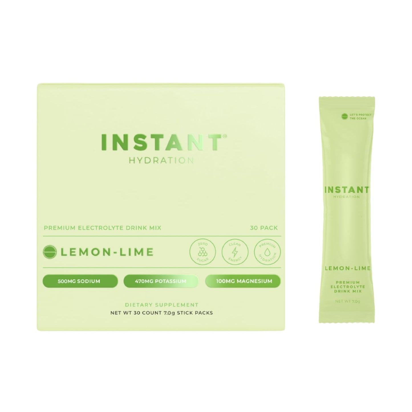 Instant Hydration Electrolytes Powder Packets - Premium NSF Certified - Keto, Vegan, Gluten-Free, Non-GMO - Boost Recovery, Brain Function, Muscle & Tissue Health