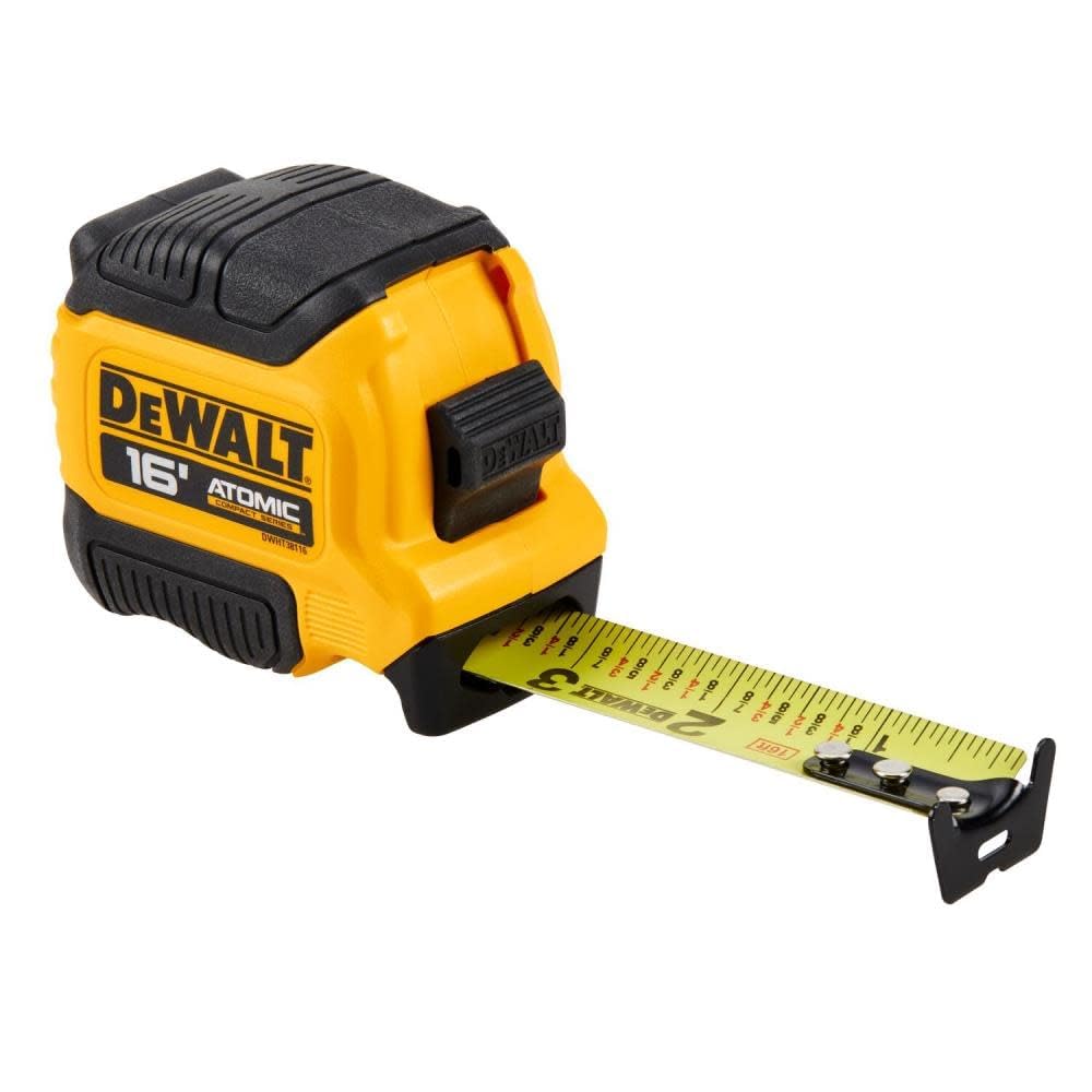 Stanley Dewalt DWHT38116S Atomic 16' Tape Measure