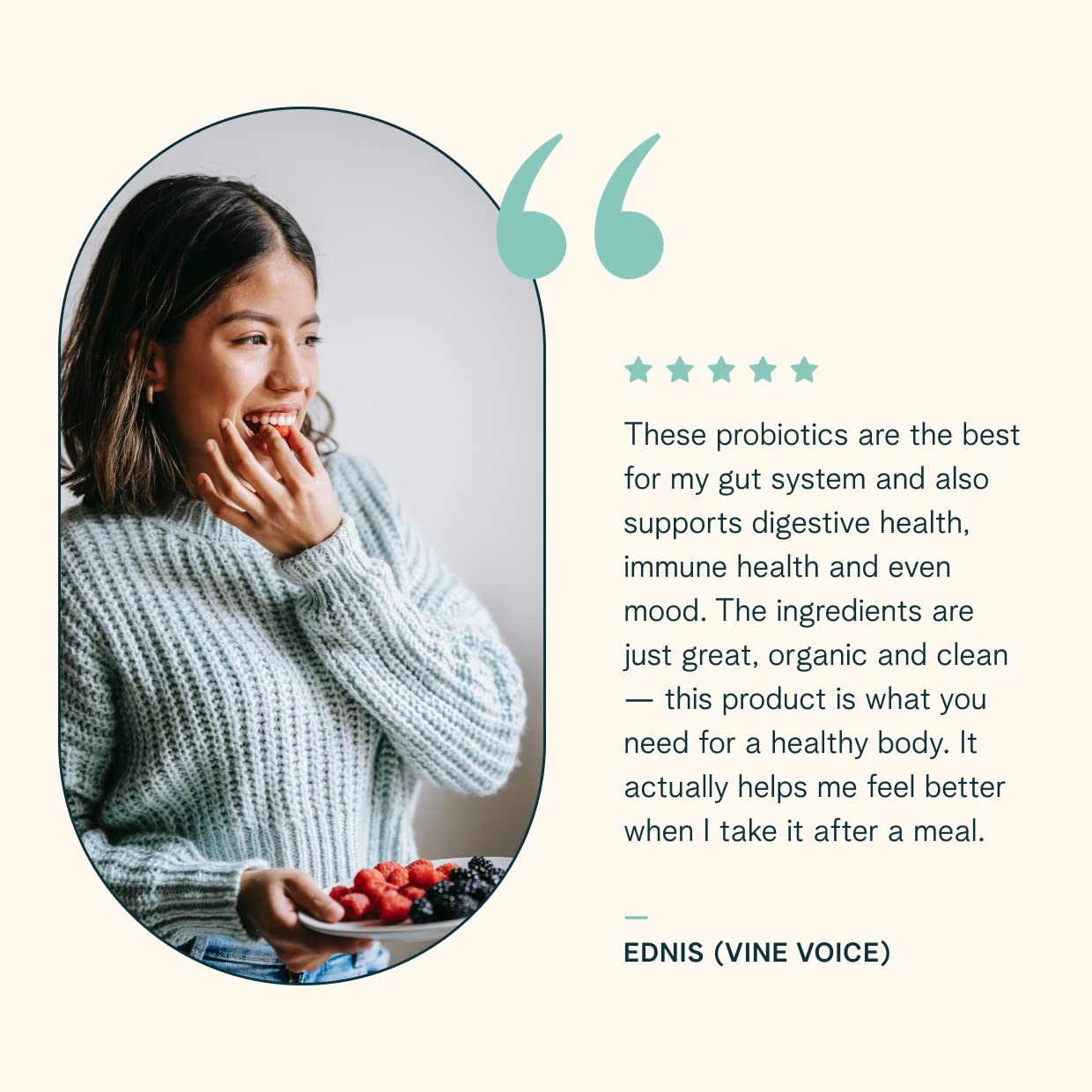 Ora Organic Probiotics and Prebiotics for Digestive Wellness - 16 Billion CFU, 6 Clinically Studied Strains, Vegan, Dairy & Gluten Free | Nourish Your Gut Health, 60 Capsules