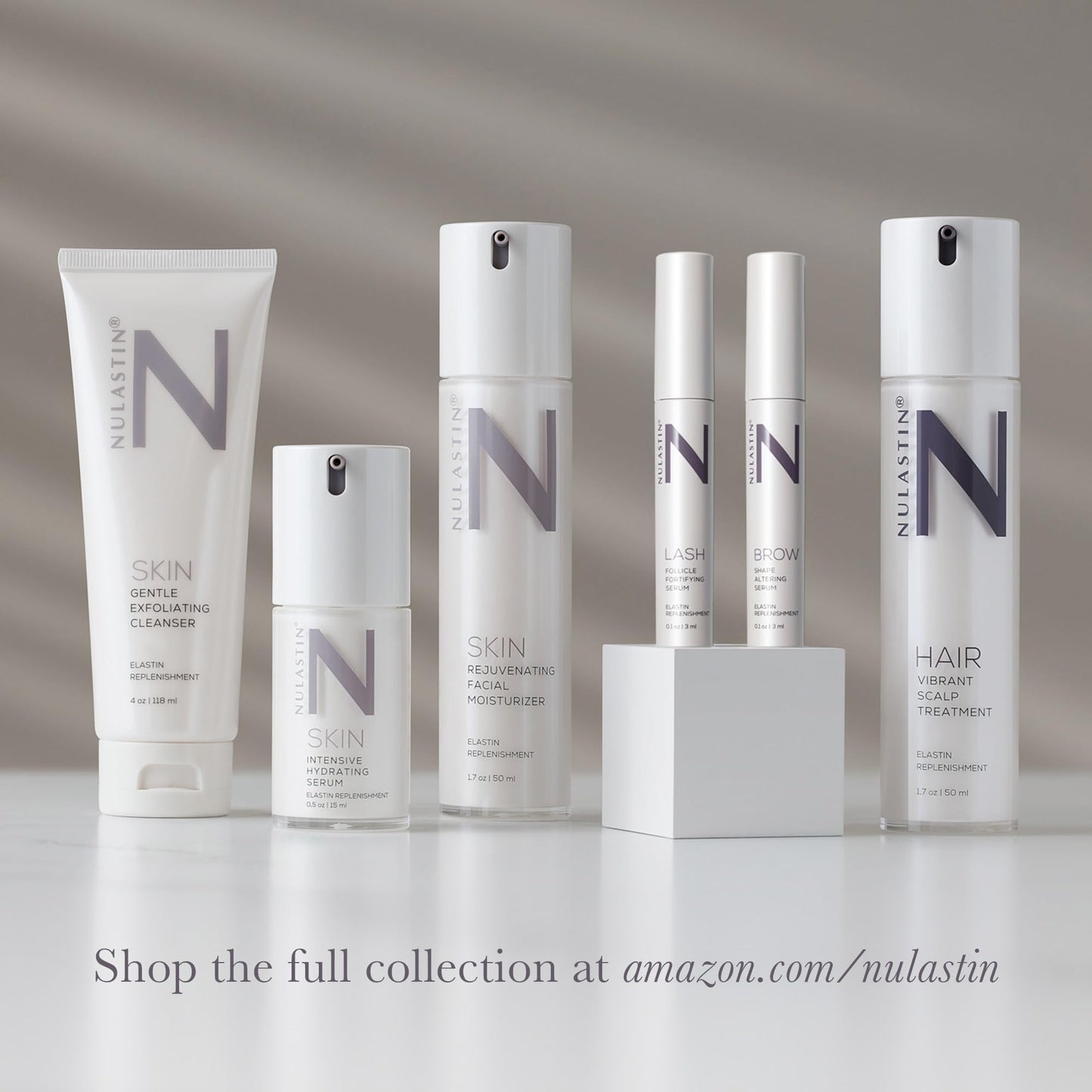 NULASTIN Lash Boosting Serum – Promotes Longer, Fuller, Thicker Looking Lashes | Follicle Strengthening Eyelash Enhancing Formula with Elastin Technology