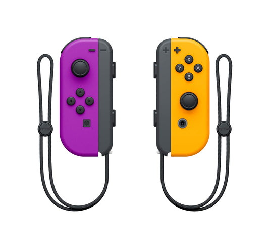 Nintendo Neon Purple/Neon Orange Joy-Con (L-R) - Switch [video game]