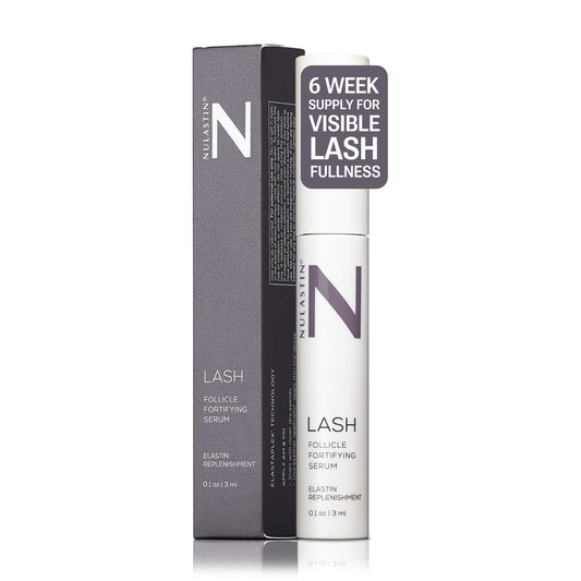 NULASTIN Lash Boosting Serum – Promotes Longer, Fuller, Thicker Looking Lashes | Follicle Strengthening Eyelash Enhancing Formula with Elastin Technology