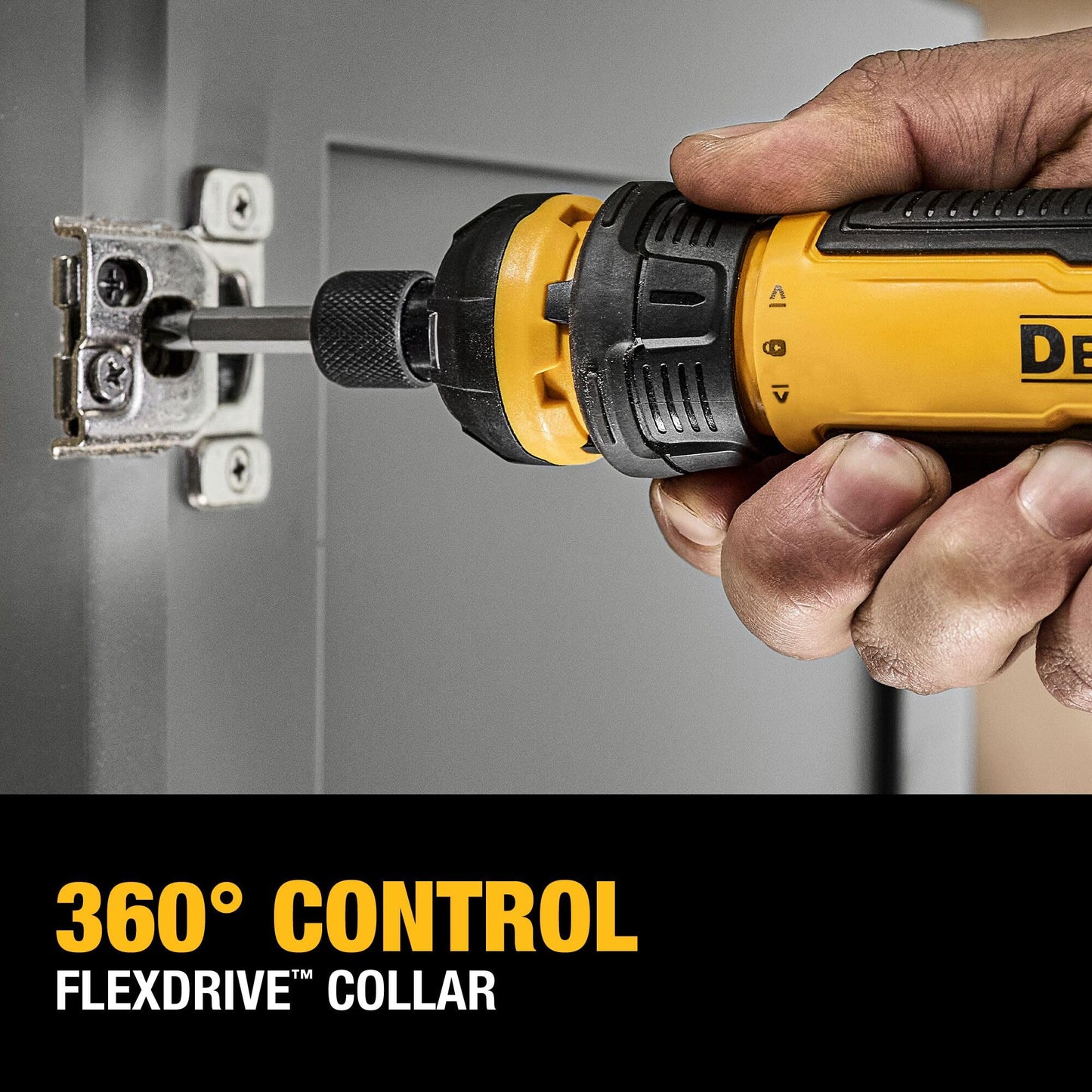 DEWALT Cordless Screwdriver USB Rechargeable with FLEXDRIVE Control and Screwdriver Bit Set, Electric Screwdriver Cordless with LED Light (DWHT66719)